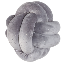 Throw Cushion MALNI Velvet 20 x 20 cm Grey Solid