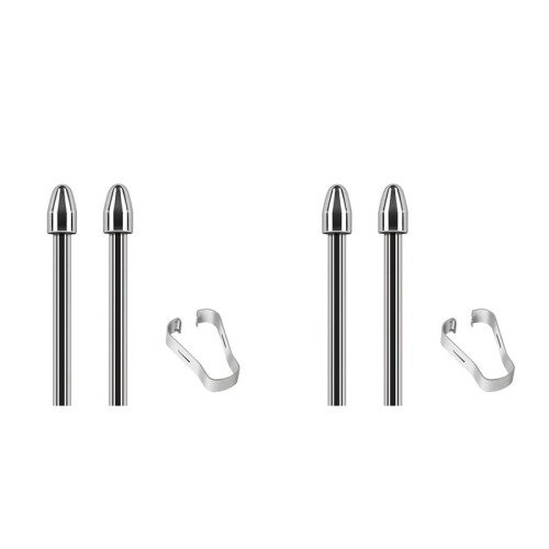 Replacement  Stylus Pen Tips for  2 Tablet- Durable Titanium Alloy Metal Tip/Nibs (4 PCS)