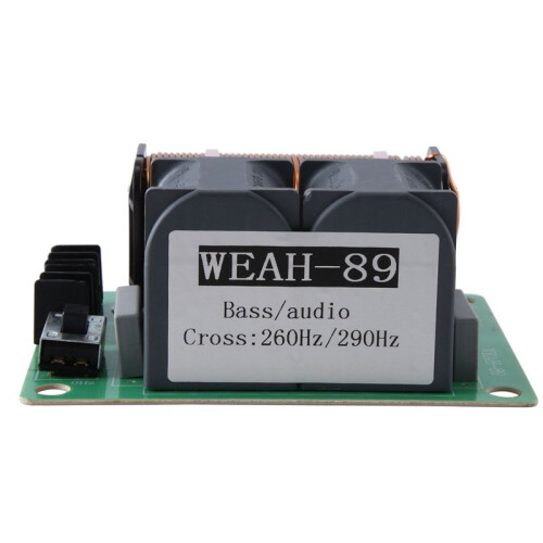 4X 1500W High-Power Pure Bass Crossover Subwoofer Speaker Modification Upgrade Adjustable Frequency Point 1