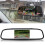 2X 4,3-Tums Bil DVR Dash-Kamera Backspegelmonitor StöDer 2-VäGs Videoinspelare Dash Cam LCD-SkäRm 3