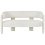Beliani Sofa 2 Seater BUREA Chenille Off-White 4