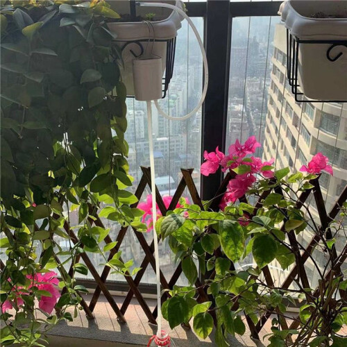 3X 2  Pump Timer System Outdoor Automatic Watering Pump Controller Flowers Plants Sprinkler Drip Irrigation Device