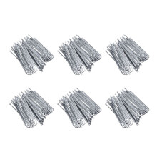 Window Treatment 4 Prongs Pinch Pleat Drapes Curtain Hooks 120Pcs