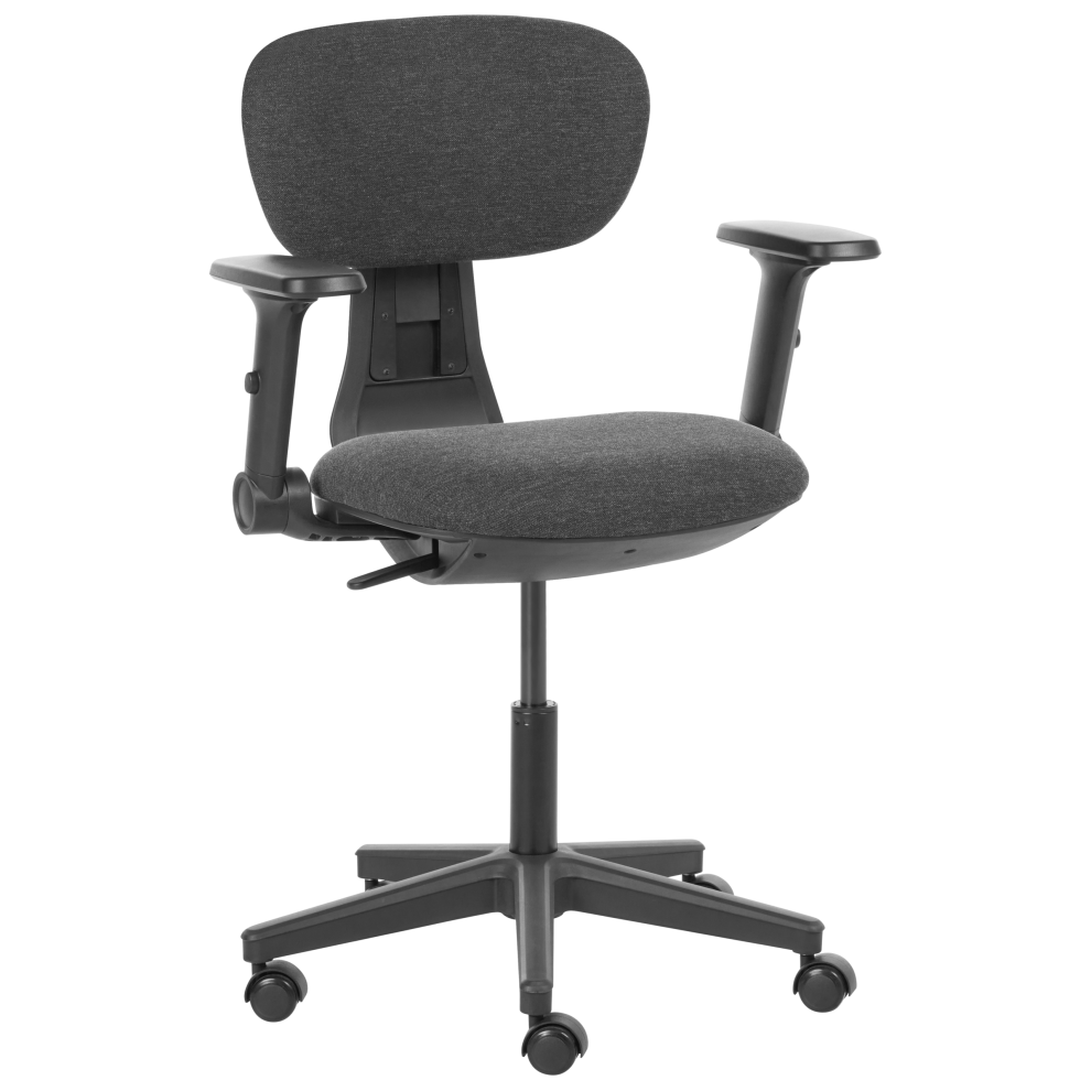 Beliani Office Chair Core Fabric Black