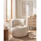 Beliani Armchair VOLDA Chenille Light Beige 2