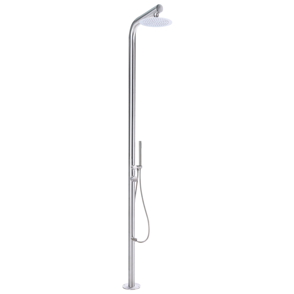 Freestanding Outdoor Shower Marudi Silver 4069605087096