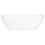 Beliani Freestanding Bathtub SELLA 1700 x 720 mm Solid Surface White 4