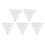 50 x Christmas Decoration Modelling  Polystyrene Foam  Sphere 10cm---White 1