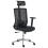 Beliani Office Chair ENSO Fabric Black 4