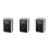 3X Lock Box 4 Digit Combination Waterproof Box Weather Resistant Key Hider with Resettable Code Key Storage Wall Mounted 1
