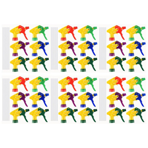 36 Pcs Heavy Duty Chemical Resistant Trigger Sprayer Spray Bottle Nozzle