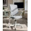 Beliani Office Chair SERO Fabric Light Grey 2
