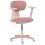Beliani Office Chair CORE Fabric Pink 4