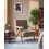 Beliani Armchair EVJE Boucle Taupe 2