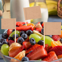 1200 Pack Blank Toothpick Flags  Paper Flag Picks Cheese Markers for Cupcake, Food, Fruit, Party Decorations