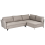 Beliani Corner Sofa Bed KOGE with Storage Fabric Beige Left Hand 4