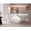 Beliani Freestanding Bathtub TURIA 1700 x 800 mm Solid Surface White 2
