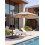 Beliani Cantilever Parasol 294 cm SAVONA Beige 2