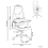 Beliani Office Chair VELIO Fabric Black 3
