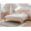 Beliani Bed Pine Wood URDOS 160 x 200 cm (EU King) Light Brown 2