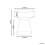 Beliani Side Table LAGUNA Glass Green 3