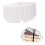 300Pcs Triangle Cheesecake Boxes Slice Cake Box Triangle Pie Holders Cake Boxes for Bakery Party Wedding 4