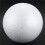 60 x Christmas Decoration Modelling  Polystyrene Foam  Sphere 10cm---White 6