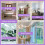 2X Flexible Bendable Ceiling Curtain Track, Ceiling Mount for Curtain Rail, Room Divider Ceiling Track 9.8FT 5