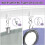 2X Flexible Bendable Ceiling Curtain Track, Ceiling Mount for Curtain Rail, Room Divider Ceiling Track 9.8FT 3