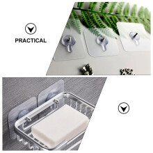 20PCS Drill Free Adhesive Hooks No Trace Screw Sticker for Bathroom Kitchen Storage Punch Free Screw Stickers