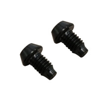 2PCS for TC4 Titanium Hydraulic Disc Exhaust Screw Mountain Bike Brake Screw-Black