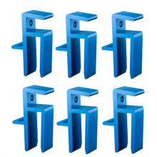 Wardrobe Closing Board Clip Woodworking 16-18mm Jigs Closing Fixing Clip Carpentry Closing Fixed Clamp Tool 6PCS