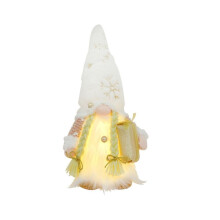 Christmas Gnomes Plush for Christmas Decor Rudolph Doll with LED Light Faceless Elf Ornament Christmas Gifts New Year-B