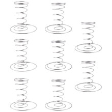 Paquete de 8 Soportes para Conos de Helado, Soportes para Conos de Acero Inoxidable, Soportes para Conos de Pizza, Soportes para ExhibicióN de Conos
