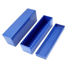 2Pcs Coin Slab Storage Box Compatible with 20 Slab Coin Holders, Plastic Coin Box Coin for Collectors Coin Storage