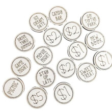 21PCS Easter Kids Reward Bunny Tokens, Easter Egg Tokens, Easter Tokens Pocket Tokens, Easter Bunny Reward Tokens