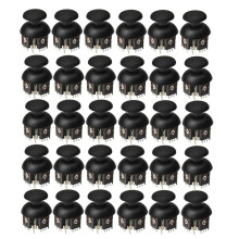 Potenciómetro de Joystick 3D de 30 Piezas + Tapa de Joystick para Controlador de Juegos PS2/ 360 Joystick Analógico 3D B10K para 360
