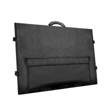 Reisdraagtas voor 27 Inch Desktopcomputer, Beschermende Opbergtas, Monitorstofkap met Handvat, Zwart