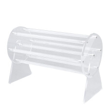 PréSentoir de Bandeau en Acrylique Support de Bandeau Transparent Organisateur Support de Rangement pour Bandeau