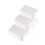 Rack Multi-Layer Desktop Computer Desk Storage Rack Drawer Three-Layer Ladder Storage Rack Small Partition Rack White 6