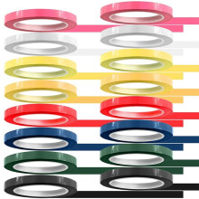 16 Rolls of Tape for Instruments Identification, 216 Ft/L x 0.4 In/W Colors Autoclave Tape - Autoclavable 270F(8 Color)