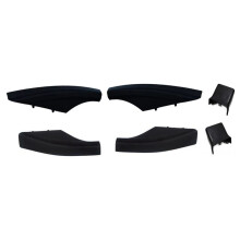 Roof Rack Cover for Santa Fe 2002-2006 Front Rear Left Right Middle Luggage Bar Rail End Shell Plasitc Cover