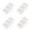 Rack Multi-Layer Desktop Computer Desk Storage Rack Drawer Three-Layer Ladder Storage Rack Small Partition Rack White 3