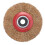 Roda de Escova de Arame para Polimento de Moedor de Bancada + AnéIs Adaptadores Redutores, 5 Polegadas 125 Mm 3