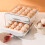 32 Grid Egg Holder,Household Egg Storage Box for Fridge, Transparent 2Layer Chicken Storage Container (Gray) 5