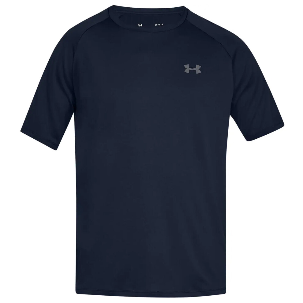Under Armour (3Xl, Academy Blue/Graphite) Mens Tech T-Shirt