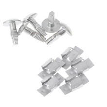5 Paar Motor Befestigungs Clips, Befestigungs Schraube Unter der Abdeckung für 206 207 406 407 806 807