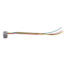 80 Pcs 616E 4P4C RJ9 Female Telephone Connector Adapter W 4 Wires 8cm