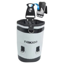 NAKIOO Rotating QuickRelease Gereedschapsriem Tas Waterdicht Elektricien Nageltas Snap Open Ontwerp voor Bouw DIY Houtbewerking