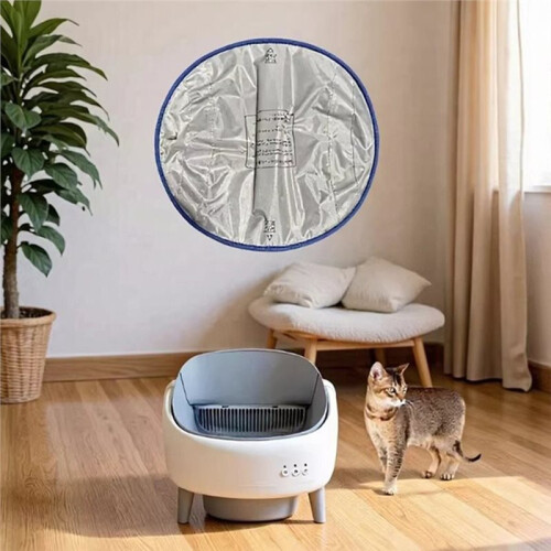 For ABUI-Cat Litter Box Waterproof Pad Replacement Liners for Self-Cleaning Litter Boxes Leak-Proof Protection 2pc 2